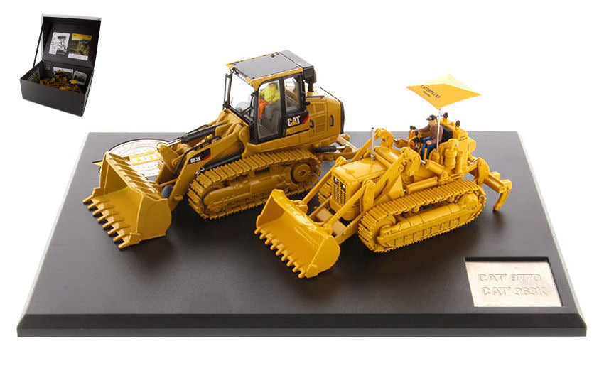 MODELLINO Diecast Master CAT TRACK LOADER EVOLUTION SERIES 977D+963 1:50 MODEL SCALE DM85559 250506