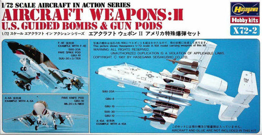 AIRCRAFT WEAPONS VI: U.S.SMART BOMBS KIT 1:72 Scala 1:72 Hasegawa