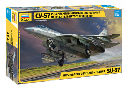 SUKHOI SU-57 KIT 1:48 Scala 1:48 Zvezda