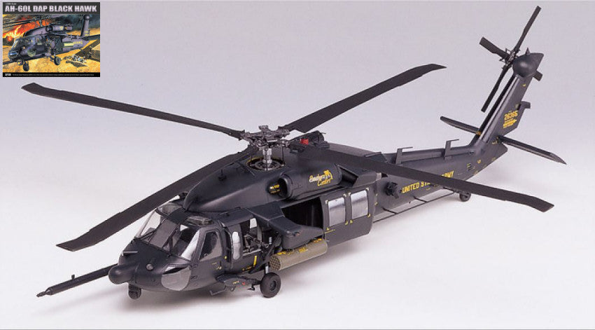 MODELLINO Academy AH-60L DAP BLACK HAWK KIT 1:35 MODEL SCALE ACD12115 250506