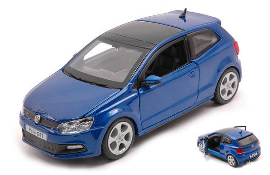 VW POLO GTI M5 BLUE 1:24 Scala 1:24 Burago