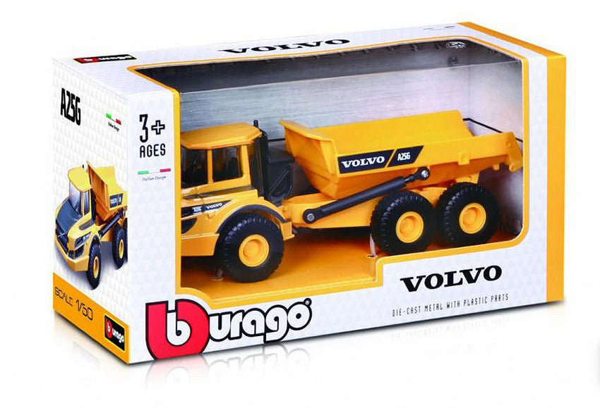 MODELLINO Burago VOLVO A25G ARTICULATED HAULER 1:50 MODEL SCALE BU32085 250506