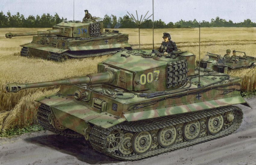 WITTMAN LAST TIGER KIT 1:35 Scala 1:35 Dragon
