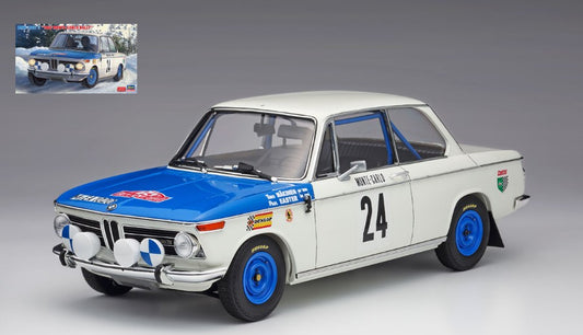 BMW 2002 Ti N.24 MONTE CARLO RALLY 1969 T.MAKINEN-P.EASTER KIT 1:24 Scala 1:24 Hasegawa