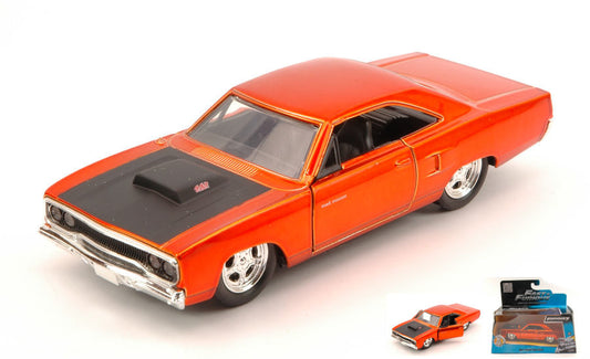 MODELLINO Jada Toys PLYMOUTH ROAD RUNNER FAST & FURIOUS METALLIC COPPER 1:32 MODEL SCALE JADA97128 250506