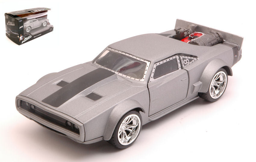 DOM'S ICE CHARGER FAST & FURIOUS MATT METALLIC GREY 1:32 Scala 1:32 Jada Toys