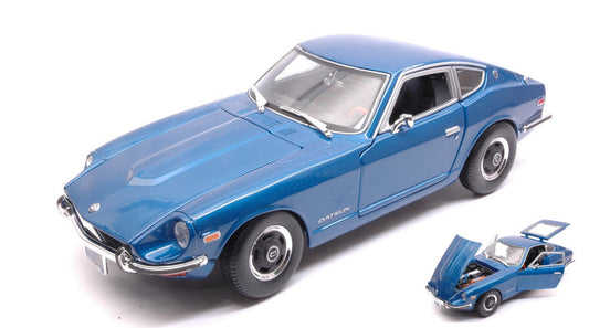 MODELLINO Maisto DATSUN 240Z 1971 BLUE 1:18 MODEL SCALE MI31170BL 250506