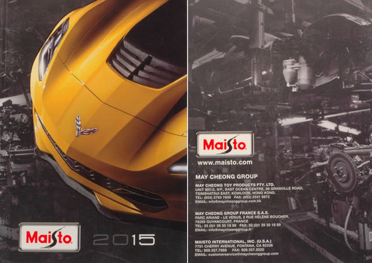 CATALOGO MAISTO 2015 PAG.102 Scale Varie Maisto