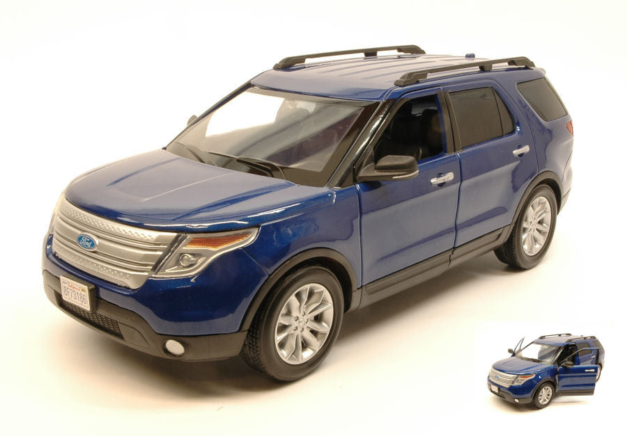 FORD EXPLORER XLT 2015 BLUE 1:18 Scala 1:18 MotorMax