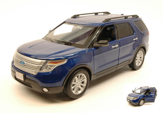 FORD EXPLORER XLT 2015 BLUE 1:18 Scala 1:18 MotorMax