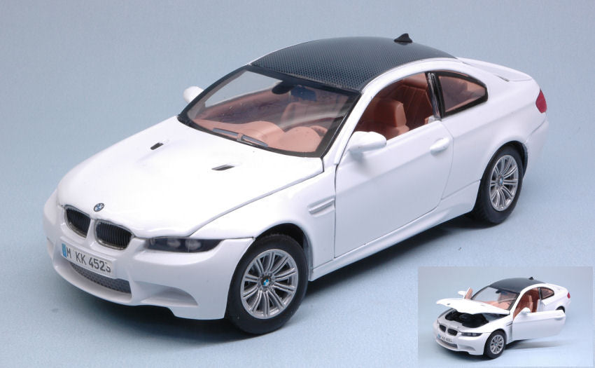 BMW M3 COUPE' 2007 WHITE 1:24 Scala 1:24 MotorMax