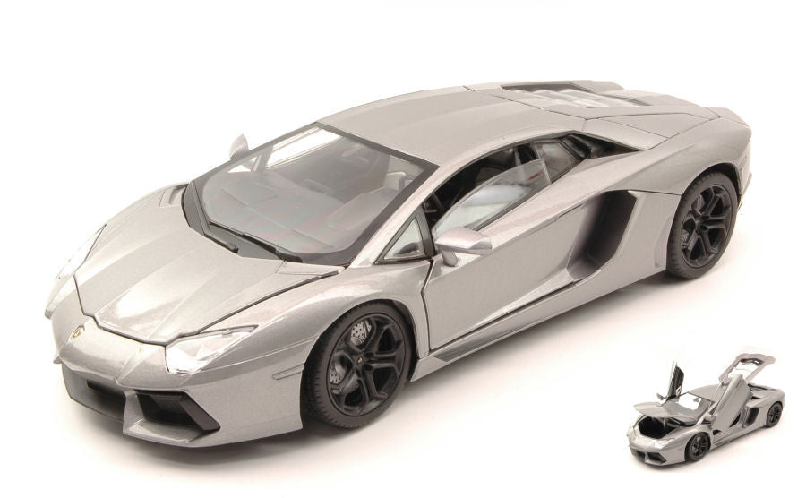 LAMBORGHINI AVENTADOR 2011 BLACKISH GREY 1:18 Scala 1:18 MotorMax