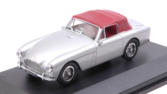 MODELLINO IN SCALA COMPATIBILE CON ASTON MARTIN DB2 MKIII SILVER W/RED ROOF 1:43 OXFORD OXF43AMDB2004