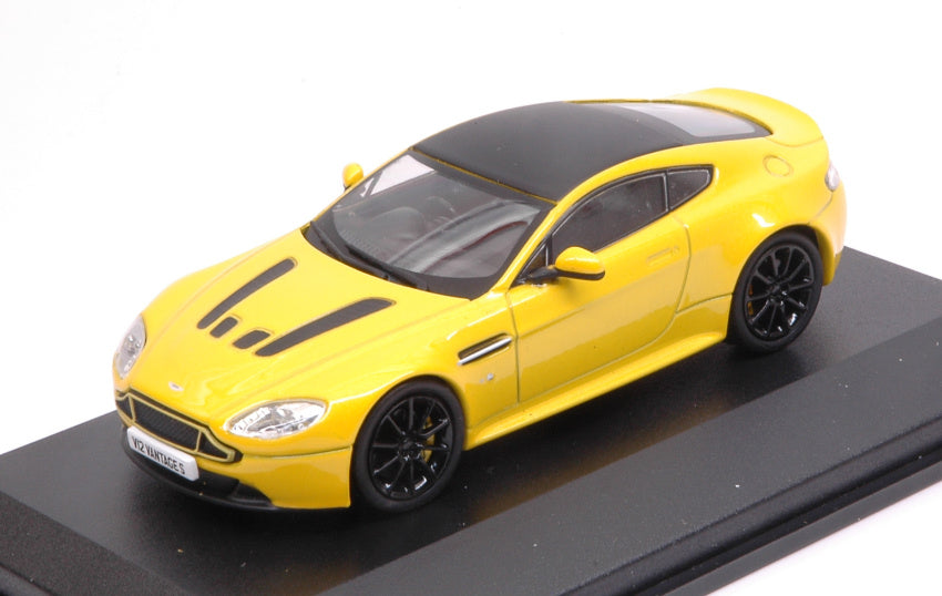 MODELLINO IN SCALA COMPATIBILE CON ASTON MARTIN VANTAGE S YELLOW 1:43 OXFORD OXF43AMVT003