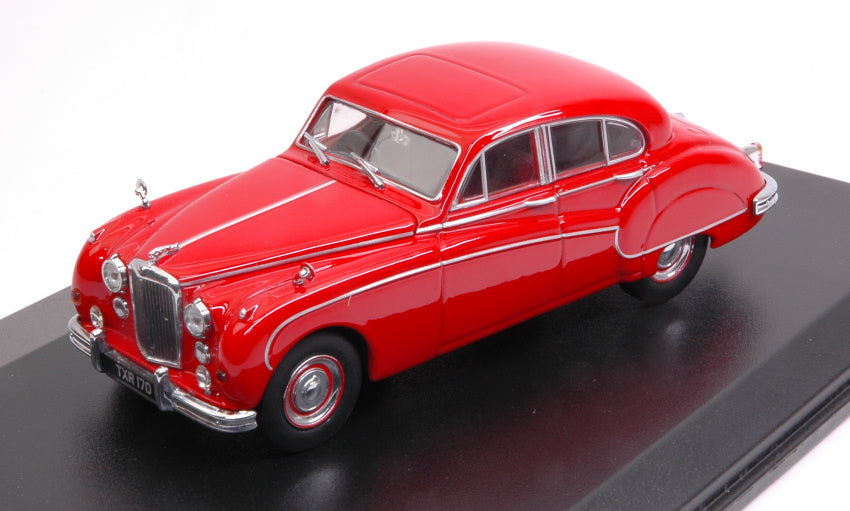 MODELLINO IN SCALA COMPATIBILE CON JAGUAR MK VIII CARMEN RED 1:43 OXFORD OXF43JAG8004