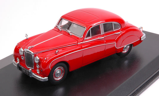 MODELLINO IN SCALA COMPATIBILE CON JAGUAR MK VIII CARMEN RED 1:43 OXFORD OXF43JAG8004