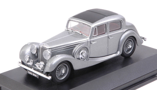 MODELLINO IN SCALA COMPATIBILE CON JAGUAR SS 2.5 LITRE SILVER 1:43 OXFORD OXF43JSS007