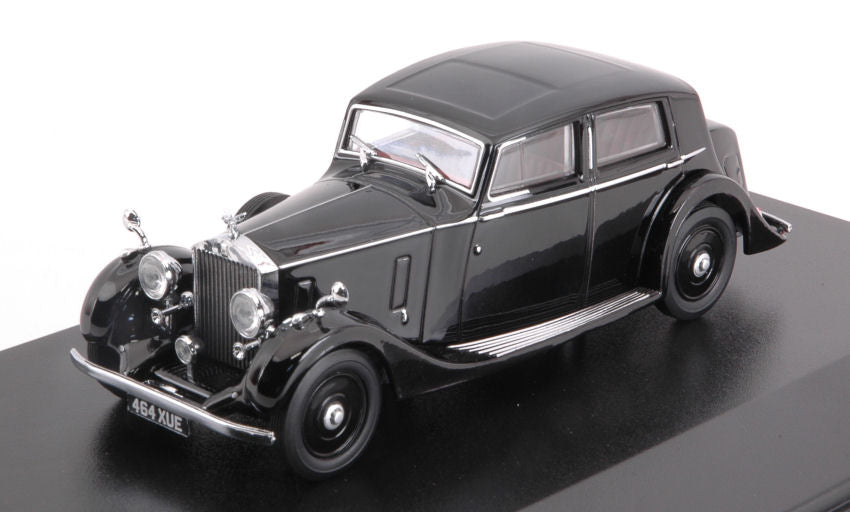 MODELLINO IN SCALA COMPATIBILE CON ROLLS ROYCE 25/30 THRUPP & MABERLEY BLACK 1:43 OXFORD OXF43R25003