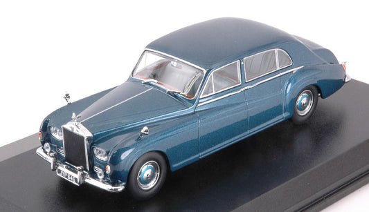 MODELLINO IN SCALA COMPATIBILE CON ROLLS ROYCE PHANTOM V JAMES JOUNG WINDSOR BLUE 1:43 OXFORD OXF43RRP5003