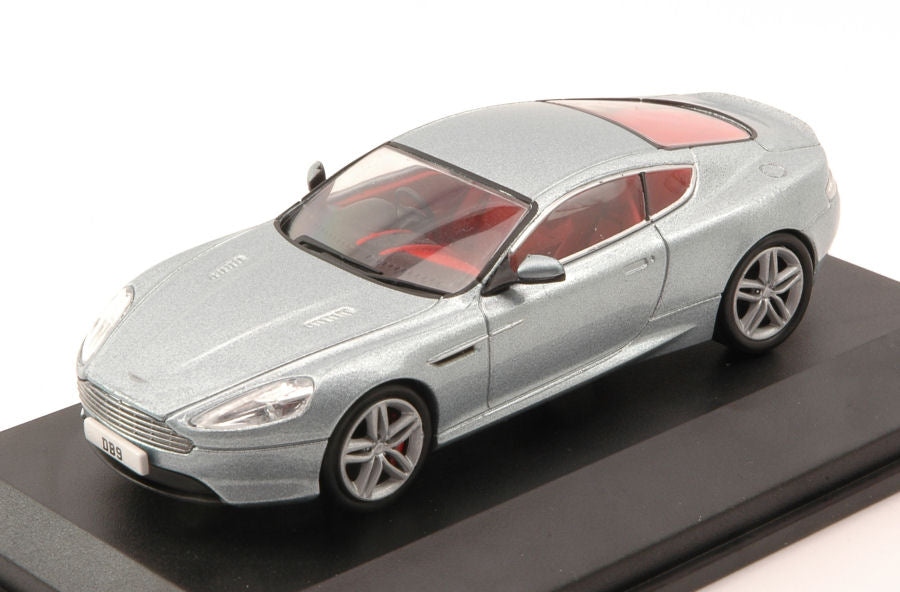 MODELLINO IN SCALA COMPATIBILE CON ASTON MARTIN DB9 2004 SILVER 1:43 OXFORD OXFAMDB9001