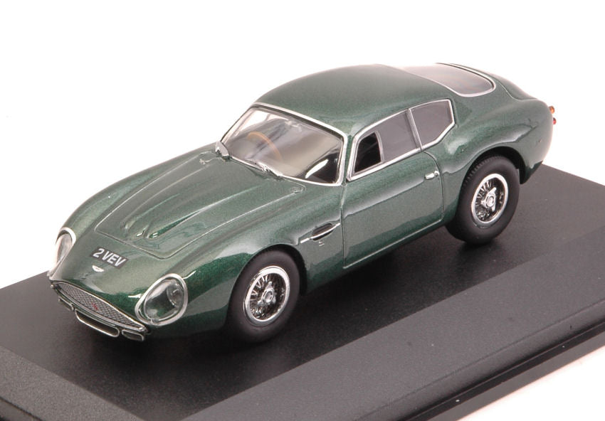 MODELLINO IN SCALA COMPATIBILE CON ASTON MARTIN DB4 GT ZAGATO METALLIC GREEN 1:43 OXFORD OXFAMZ001