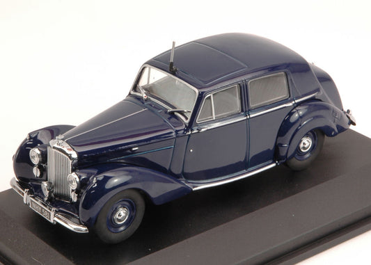 MODELLINO IN SCALA COMPATIBILE CON BENTLEY MK VI 1948 IVO PETERS NIGHT BLUE 1:43 OXFORD OXFBN6001