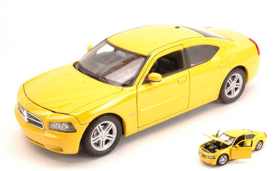 MODELLINO Welly DODGE CHARGER DAYTONA R/T 2006 YELLOW 1:24 MODEL SCALE WE0388 250506