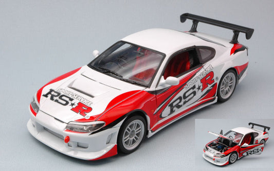 NISSAN SILVIA S15 RS-R WHITE/RED 1:24 Scala 1:24 Welly