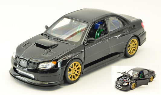 SUBARU IMPREZA WRX STi BLACK 1:24-27 Scala 1:24 Welly