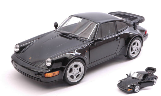 PORSCHE 911 TURBO 3.0 1974 BLACK 1:24-27 Scala 1:24 Welly