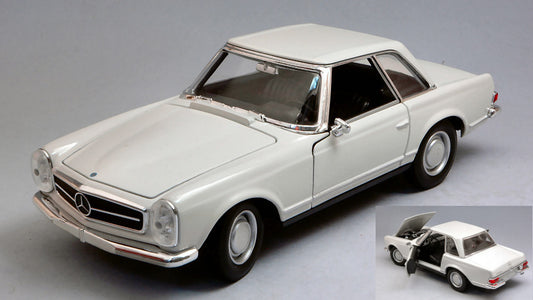 MERCEDES 230 SL (W113) WHITE 1:24 Scala 1:24 Welly