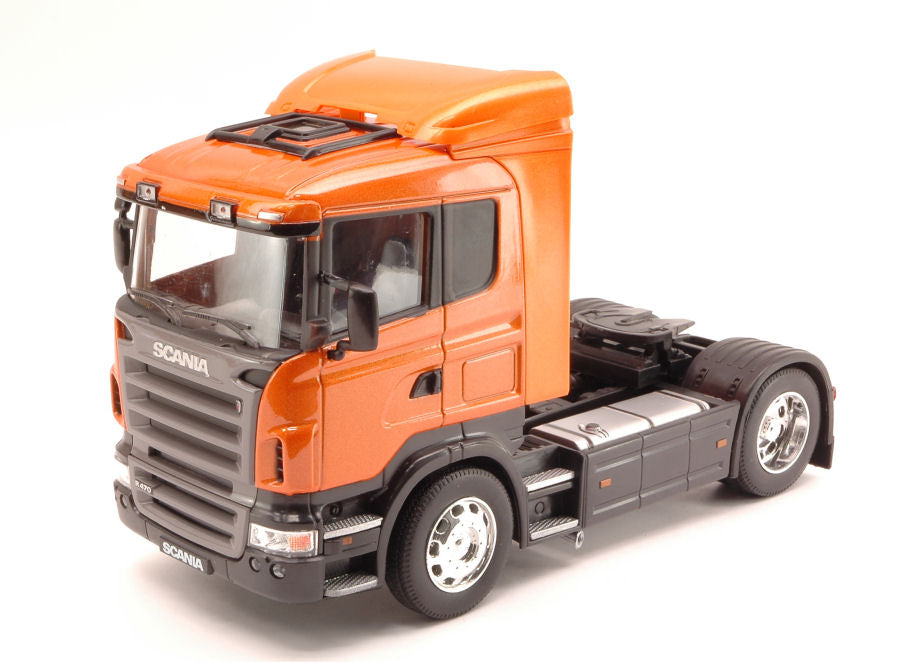 SCANIA R470 METALLIC DARK ORANGE 1:32 Scala 1:32 Welly