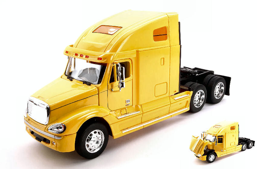 CAMION FREIGHTLINER COLUMBIA YELLOW 1:32 Scala 1:32 Welly