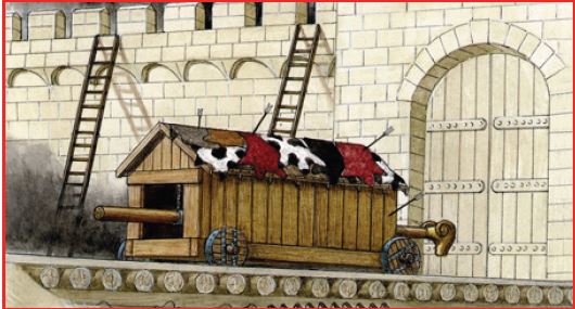 ANCIENT SIEGE MACHINES N.1 KIT 1:72 Scala 1:72 Zvezda