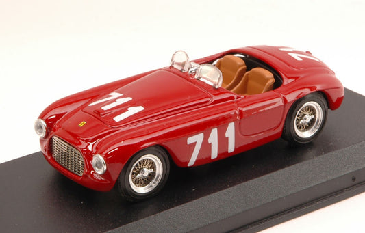 FERRARI 166 MM SPYDER N.711 4th MM 1950 BRACCO-MAGLIOLI 1:43 Scala 1:43 Art Model