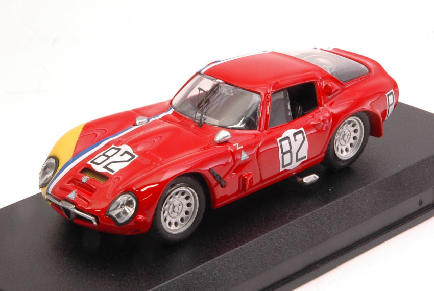 ALFA ROMEO TZ2 N.82 15th 1000 KM NURBURGRING 1967 TROSCH-PILETTE 1:43 Scala 1:43 Best Model
