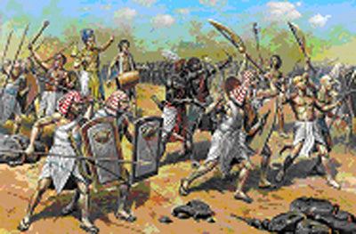 FANTERIA ANTICA EGIZIANA KIT 1:72 Scala 1:72 Zvezda