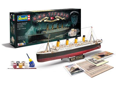 MODELLINO Revell R.M.S. TITANIC 100th ANNIVERSARY EDITION KIT 1:400 MODEL SCALE RV05715 250506