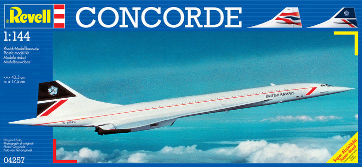 CONCORDE KIT 1:144 Scale Varie Revell