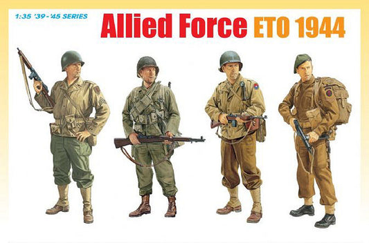 MODELLINO Dragon ALLIED FORCE ETO 1944 KIT 1:35 MODEL SCALE D6653 250506