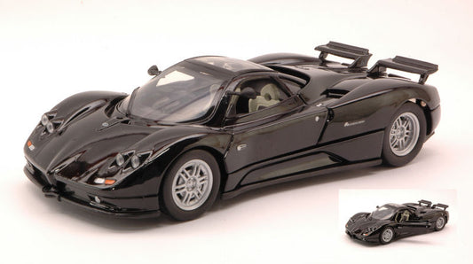 PAGANI ZONDA C12 1999 BLACK 1:24 Scala 1:24 MotorMax