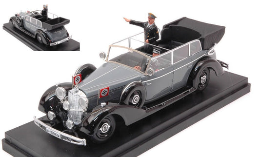 MERCEDES 770K 1942 WITH HITLER AND DRIVER FIGURES 1:43 Scala 1:43 Rio