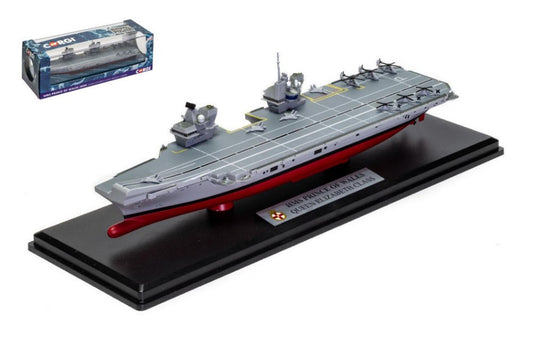 MODELLINO Corgi HMS PRINCE OF WALES (R09) QUEEN ELIZABETH-CLASS AIRCRAFT CARRIER 1:1250 MODEL SCALE CC75001 250506