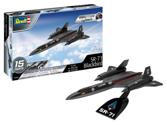 SR-71 BLACKBIRD (EASY-CLICK SYSTEM) KIT 1:110 Scale Varie Revell