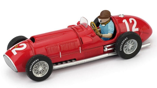 FERRARI 375 F.GONZALES 1951 N.12 WINNER GR.BRITAIN GP W/PILOTE 1:43 Scala 1:43 Brumm