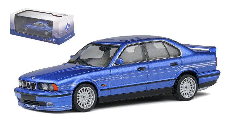 MODELLINO IN SCALA COMPATIBILE CON ALPINA B10 (E34) 1994 ALPINA BLUE 1:43 SOLIDO SL4310401