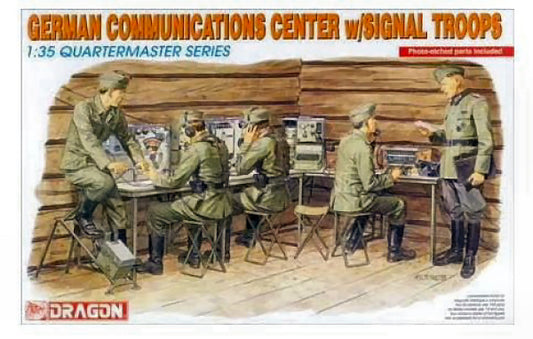 KIT DA MONTARE SCALA COMPATIBILE CON GERMAN COMMAND CENTER KIT 1:35 DRAGON D3826