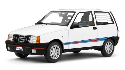 MODELLINO IN SCALA COMPATIBILE CON AUTOBIANCHI Y10 TURBO 1987 MARTINI 1:18 LAUDO RACING LM165F