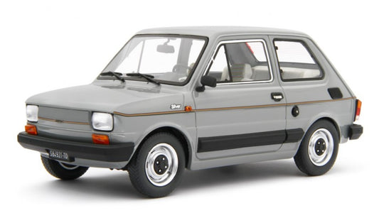 MODELLINO IN SCALA COMPATIBILE CON FIAT 126 PERSONAL 4 1978 SILVER 1:18 LAUDO RACING LM167A
