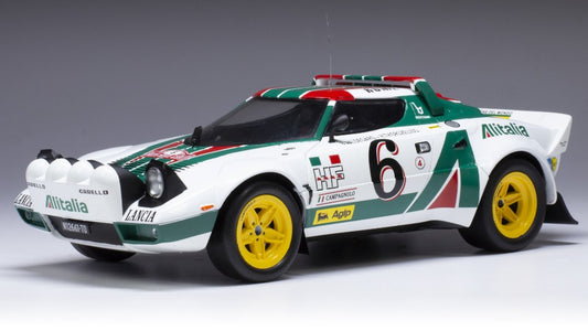 MODELLINO Ixo Model LANCIA STRATOS HF N.6 RALLY MONTE CARLO 1976 WALDEGAARD/THORSZEL.1:18
 MODEL SCALE 18RMC162B 250506